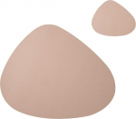 Pestavad nahast lauamattid soojusisolatsioon PU Placemats Bowl Coaster K&ouml;&ouml;k Non-Slip Round (V&auml;rv: Milk Tea Colour)