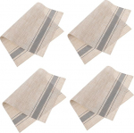 Alipis 1 komplekt PVC lauakomplekt, roosakas kuldsed lauakatted, lauajooksja, k&ouml;&ouml;gi uksematt, lihtsad lauakatted, lauapadi, kootud rannahoidjad, hall, 4 tk.