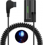 NEEWER D Tap to NP-F550 Dummy aku koos kaabliga V Mount aku stabiilne toide RGB660 RGB1200 RGB168 BH20B LED videovalgusti F500 F400 F100 &uuml;hildub Atomos Ninja monitoriga, VP-F550
