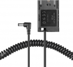 T&auml;ielikult dekodeeritud LP-E6 DC Coupler DR-E6 Dummy aku vedrujuhe Canon EOS R5C 5D4 5DII III IV 6D2 7D 7D2 70D 80D 90D R6 60Da jaoks