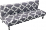 Armless diivan Padi katted, Spandex Stretch Futon Slipcover Protector Non-Slip Elastic Folding Diivan Diivan Sign Sobib 2-3 istekohale Folding Diivan Voodi ilma k&auml;etoedeta