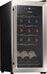 Nutrichef 15 pudeliga k&uuml;lmik Valge punane jahuti Countertop Cooler-Freestanding Compact Mini Wine Fridge, w, Digital Control, Stainless Steel Door