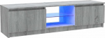 vidaXL TV-kapp LED-valgustitega Lowboard TV-m&ouml;&ouml;bli laud Sideboard TV-kapp HiFi-kapp Hall Sonoma 120 x 30 x 36 cm 120 x 30 x 36 cm