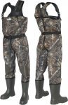 Neoprene waders, 5 mm, men's fishing trousers with EVA boots, size 41-47, waterproof waders, men&rsquo;s pond fishing wader trousers