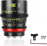 Meike 50mm T2.1 Full Frame Manual Focus Wide Angle Lens for Canon EF Mount and Cine Camcorder ZCAM E2-F6, E2-F8, Canon EOS C500 Mark II and S35 EOS C100 Mark II, EOS C200, Zcam E2-S6 6K