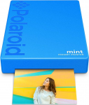 Polaroid Mint Pocket Printer W/ Zink Zero Ink Technology & Built-In Bluetooth for Android & iOS Devices - Blue