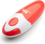 Kitchen Mama elektriline purgiavaja: avab purgid lihtsa nupuvajutusega, ei ole teravaid servi, toiduohutu ja akutoitel t&ouml;&ouml;tav purgiavaja.