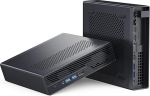 MINIS FORUM MS-A2 Mini PC, AMD Ryzen 9 9955HX 16C/32T kuni 5,4 GHz koos AMD Radeon 610M, Barebone ilma DDR5 RAM (max kuni 96GB)/SSD/OS, HDMI/USB-C x 2/2.5G RJ45 x 2/10G SFP+ x 2, Wi-Fi 6E, BT5.2.