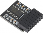 PUSOKEI TPM2.0 moodul LPC liides 14 Pin moodul, TPM 2.0 Remote Card Encryption turvamoodul emaplaatidele, &uuml;hildub s&uuml;steemiga 7/8.1/10