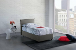 Talamo Italia - Brunella &uuml;heinimesevoodi kangakattega - 100% Made in Italy - eesmine avamine + madrats 80 x 190 cm - Hall