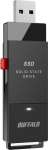 Buffalo 1TB SSD Put Portable SSD - USB 3.2 A & C Compatible Solid State Drive External Storage