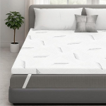 Mattress Topper, 7.5 cm Height, Two Hardness Levels, H2 & H3 Gel Memory Foam, Oeko-Tex Certified, Removable and Washable Cover, Suitable for Box Spring Bed and Sofa Bed (140 x 200 cm)