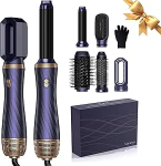 Airstyler komplekt 6 in 1, juuksurikomplekt, Air Styler &uuml;mmarguse harjaga f&ouml;&ouml;niga, juuksurikomplekt sooja &otilde;huga, &otilde;huvoolu lokitriikraud automaatne, mahu f&ouml;&ouml;ni harja, sirgendamiseks, kuivatamiseks, mahuks