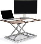 thingyclub&reg; seisva laua konverter, reguleeritava k&otilde;rgusega istumine s&uuml;learvuti ja monitori jaoks, 765 x 51 mm t&ouml;&ouml;pind, 55 ~ 430 k&otilde;rguse reguleerimine, kandev&otilde;ime kuni 25 naela