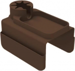 ROSSRORE libisemisvastane diivanik&auml;etugi ja tassihoidja, diivanik&auml;etugi korraldaja 4 taskuga ajakirjade, tahvelarvutite, telefonide, iPadi, kohvitasside jaoks, pruun