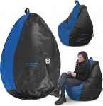 Happers Gamer Pro Bean Bag ilma t&auml;idiseta sinine