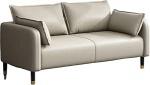 WANJEX Sofas und Couches im italienischen Stil, nicht waschbar, kleines Apartment-Sofa, Wohnzimmer, einfaches Sofa, Doppelsitz, kleines Sofa f&uuml;r Wohnzimmer, Ecke, Schlafzimmer, Salon, B&uuml;ro