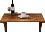 An der Wand montierter Klapptisch, 60 cm, 70 cm, 80 cm, 90 cm, 100 cm, 120 cm | Computerarbeitspl&auml;tze, Wandtisch, Faltbarer K&uuml;chen-Klapptisch, Esstisch, klappbarer Schreibtisch, Holz (suurus: