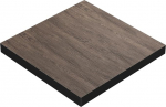 GGMM&Ouml;BEL Brasiilia lauaplaat B 78 x T 78 cm Kerge Wenge puidust plaat Ideaalne kokkuklapitav k&ouml;&ouml;gilaud, s&ouml;&ouml;gilaud ABS servaga HPL kaetud restoran, kohvik, baar