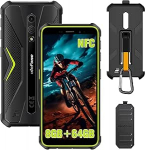 Ulefone Armor X12 Pro v&auml;litingimustes kasutatav mobiiltelefon, Android 15, 8GBRAM + 64GBROM Octa-Core protsessor, v&auml;litingimustes kasutatav nutitelefon ilma lepinguta, 13 MP kaamera, 5,45-tolline HD+ ehitusplatsi mobiiltelefon, aku 4860mAh, 4G Dual S ...