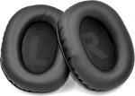 Yaowanguan k&otilde;rvapadjad asenduspadjad Logitech G Pro / G Pro X / G PRO X 2 m&auml;ngukomplektidele, valgu PU nahast mustad remondik&otilde;rvaklapid k&otilde;rvaklapid / k&otilde;rvakaitse / k&otilde;rvaklapid 1 paar