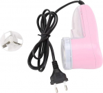 Electric Lint Shaver, Rechargeable Lint Remover with Handle and Replacement Blade for Sweaters for Wool, Sofa, Carpet, Various Fabrics (Pink)