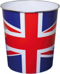 JVL uudne Union Jack Briti lipu pr&uuml;gikast, plastist, 25 x 26,5 cm