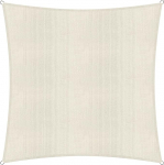 Lumaland p&auml;ikesevarju koos kinnitustrossidega, ilmastikukindel, 100% HDPE, UV-kaitsestabilisaatoriga, ruudukujuline 300 x 300 cm, kreemikas