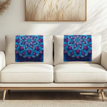 Jndtueit 2 Pack Diivan Diivan Slipcover Peatoe Protector Pehme k&auml;etoe katted diivanile pea k&auml;e kaitsja tugitool sinine