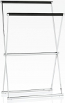 Joop! Handtuchst&auml;nder Chromeline, Silber/Schwarz 010280011