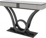 Generisch Stilvoller Konsolentisch mit 2 Schubladen - ideal f&uuml;r Wohnzimmer, Flur, Eingangsbereich und Diele; modernes Design, platzsparende L&ouml;sung