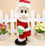 SdeNow Twerking Santa Claus, Hip Shaking Dancing Santa Claus with Music Singing and Animated Christmas Santa Claus for Children English Song