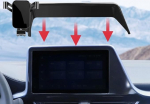 LSXEL mobiiltelefonihoidja, mis &uuml;hildub Toyota CHR mobiiltelefonihoidja tarvikutega 2019 2020 2021 2022 (CHR 2019-2022 jaoks)