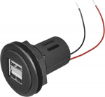 ProCar 67321000 USB Double Socket 12VDC / 24VDC 5000mA Integreeritud pingemuundur