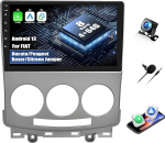 8Core 4+64G Android 13 autoraadio Mazda 5 2007-2010 koos Sat Nav Carplay Android autoga, 9-tolline Double DIN autoraadio puuteekraan Bluetooth 5.0 FM / RDS Mirror Link DSP + tagurduskaamera