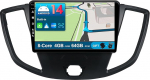 BXLIYER Android 14 autoraadio Ford Transit Tourneo Custom (2013-2019) - 4G+64G - Sisseehitatud DSP/Carplay/Android auto - LED-kaamera + MIC - IPS 9-tolline 2 DIN - Juhtrattajuhtimine DAB 360-CAM Fast