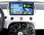 OiLiehu 6+128G 8 Core Android 13 Carplay Android Auto Auto Autoradio f&uuml;r FIAT 500 2007-2015 Autoradio Mit Bildschirm 9 Zoll Bluetooth GPS FM RDS WiFi SWC DSP/EQ R&uuml;ckfahrkamera