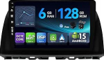 [6G + 128G, Octa-Core] - MSD Autoradio Mazda CX-5 (2013-2016) | Android 15 GPS navigatsiooniradio | CarPlay Android auto roolijuhtimine Dual Band WiFi DSP DAB | Tagurduskaamera MIC | 2 DIN