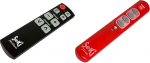 Seki Medium &otilde;ppiv universaalne kaugjuhtimispult Must ja &otilde;huke punane &otilde;ppiv universaalne kaugjuhtimispult suurte nuppudega eakatele + lastele