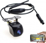 GOFORJUMP WiFi auto tagurduskaamera 12 V Mini Body veekindel s&otilde;idumeerik iPhone'ile ja Androidile