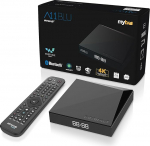 Amiko A11 Blu 4K UHD 2GB 16GB Android 11 WiFi Dual Band 100 Gigabit Bluetooth 5.2 USB 3.0 Widevine