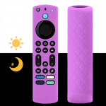 Silikoonist kaugjuhtimispuldi &uuml;mbris (pimedas helendav) 4K Max (2. p&otilde;lvkond), Insignia/Pioneer/Omni (QLED) seeria jaoks koos paelaga