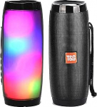 Ellenne Bluetooth-k&otilde;lar LED-valgusega RGB laetav 10W k&otilde;lar WiFi raadio (must)