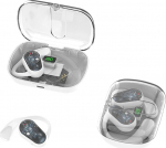 Avatud k&otilde;rvaklapid Bluetooth juhtmevaba sport k&otilde;rvakonksuga Air Line Bone Sound k&otilde;rvaklapid juhtmevabad k&otilde;rvaklapid juhtmevabad luukonduktsiooniga k&otilde;rvaklapid jooksmiseks jalgrattas&otilde;iduks j&otilde;usaalis j&otilde;usaalis