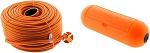 Zenitech pikenduskaabel, 16 A, HO5VV-F, 2 x 1,5 mm&sup2;, oranž, 50 m. & Protection Orange Pour Prolongateur Jardin IP54