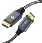 Twozoh 4K HDMI kaabel, 1 meeter, kiire 18Gbps HDMI HDMI-kaabel, punutud HDMI 2.0 kaabel, mis &uuml;hildub PS5, PS3, PS4, PC, projektor, HDTV, Xboxiga.