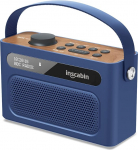 Inscabin M60 Kaasaskantav DAB/DAB + FM digitaalne raadio/kaasaskantav juhtmevaba k&otilde;lar Bluetoothiga/Stereo heli/Double Speaker/Double Alarm Clock/Batteri/Beautiful Design (sinine)