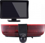 Transporter Van piduritulede kaamera tagurduss&uuml;steem 3. piduritulega koos tagantj&auml;rele vaatamise kaameraga + 4,3-tollise LCD-ekraani monitoriga asendamine Ford Transit Connect 2014-2017 Business MPV SUV bussile