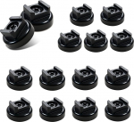 Magnetilised kaablihoidjad, 20mm alus, tugevam magnet, mitmeotstarbeline kaablihoidja organiseerija, kaablihalduse alus kodu, kontori, merenduse, elektrijuhtmestiku jaoks (pakend 15)