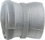 RICOO kaablikanalisatsioonikanal Flat Grey Z9135G-5 500 cm x 13,5 cm kaablikanal koos kinnitusega Paindlik kaablijuhtimine ja kaablijuhtimine laua v&otilde;i teleri juures Suletav kaablikanalisatsioonikanalid